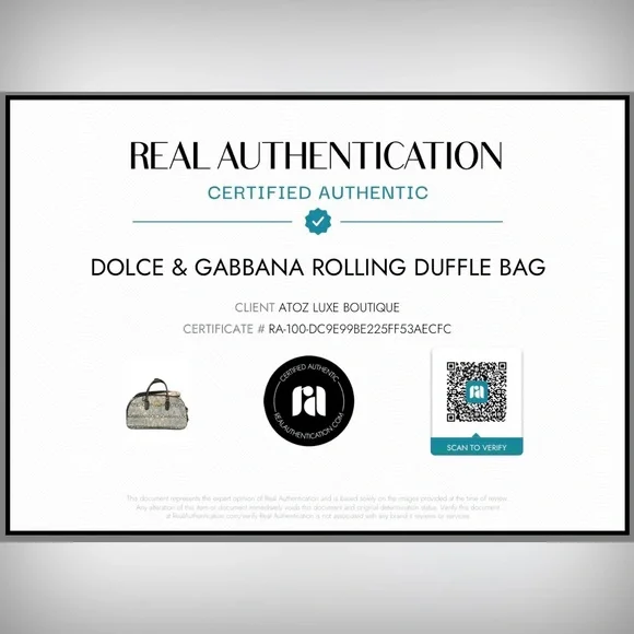 Dolce & Gabbana Rolling Duffle Bag From Their Logo-Centric Luggage Collections - Picture 5 of 16
